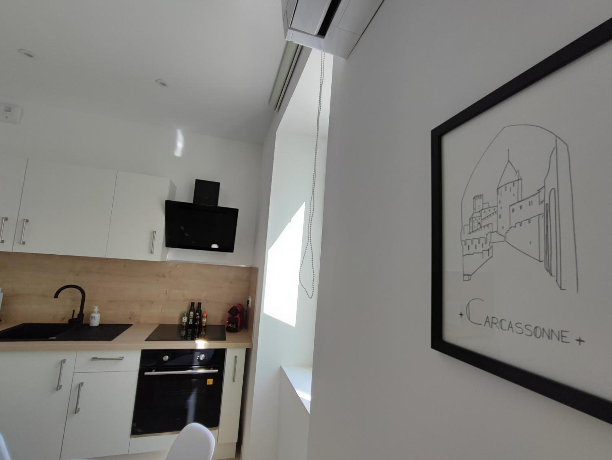 Apartmán Pause Entre Cite Et Bastide *Clim *Wifi *Smart Tv Carcassonne Exteriér fotografie